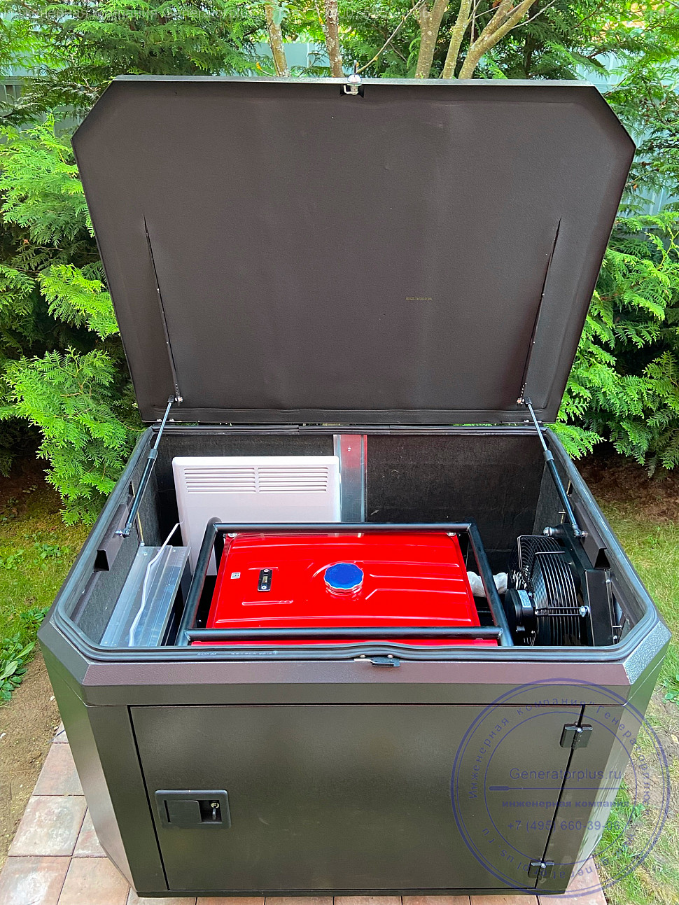 Elemax EX7600 RS c авр в кожухе