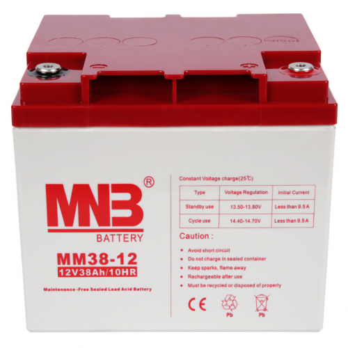 Аккумулятор MNB MM38-12 на 38 А/ч