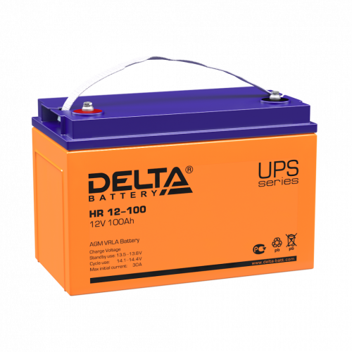Аккумуляторная батарея Delta HR 12-100