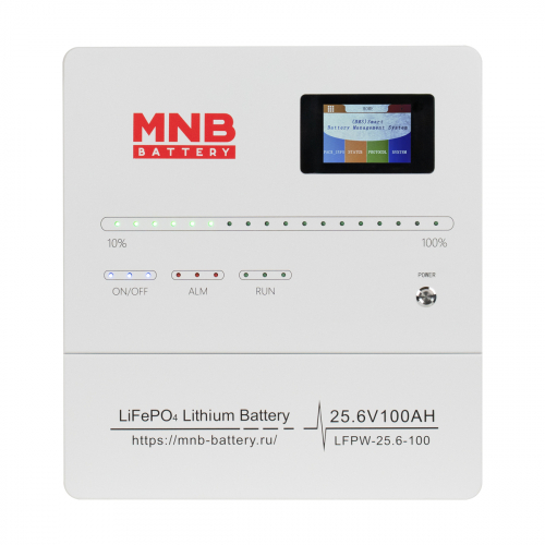 Аккумулятор MNB LFPW-25.6-100 LCD Touch на 100 А/ч