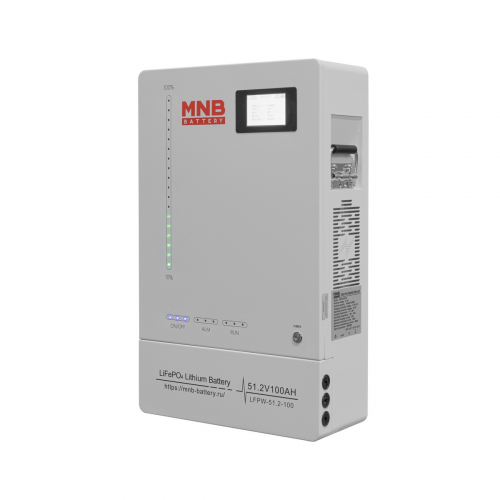 Аккумулятор MNB LFPW-51.2-100 LCD Touch на 100 А/ч 2